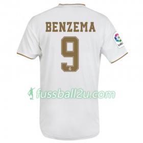 Günstige Fußballtrikots Real Madrid Karim Benzema 9 Heimtrikot 2019-2020